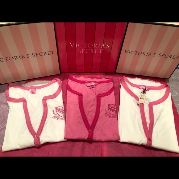 PINK Victoria's Secret Tops - VICTORIA SECRET PINK three for 45 or 18 each.